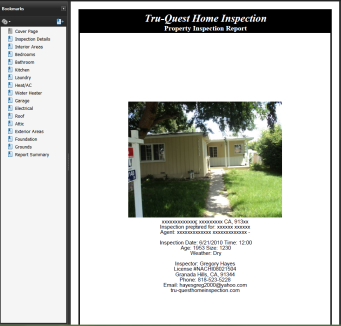 Sample Granada Hills Home Inspection Inspection Report